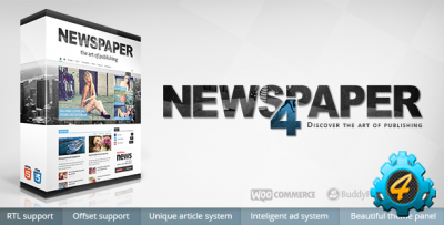 Шаблон Newspaper V 4.0.2 для WP