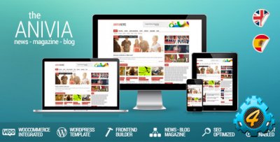 Anivia - News, Magazine, Blog Wordpress Templates