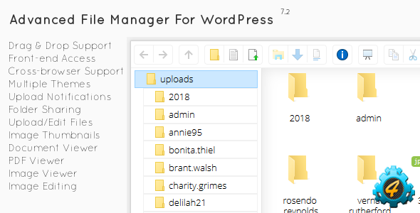 File Manager Plugin For WordPress v7.2