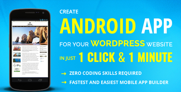 WappPress v3.0.19 - создание Android-приложения для Wordpress