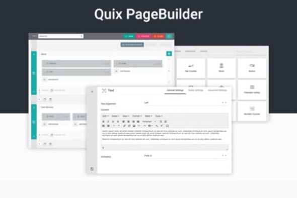 Quix Pagebuilder Pro v2.4.2 - конструктор контента для Joomla