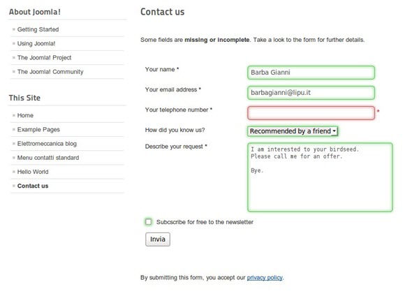 Fox Contact Form v3.9.5 - контактная форма для Joomla