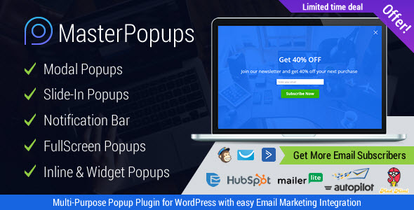 Master Popups v2.5.9
