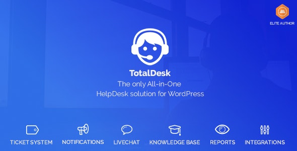 TotalDesk v1.6.1 - плагин службы поддержки WordPress